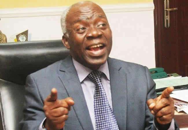 Femi Falana Faults Appointment of EFCC, ICPC Chairmen from Same Geopolitical Zone