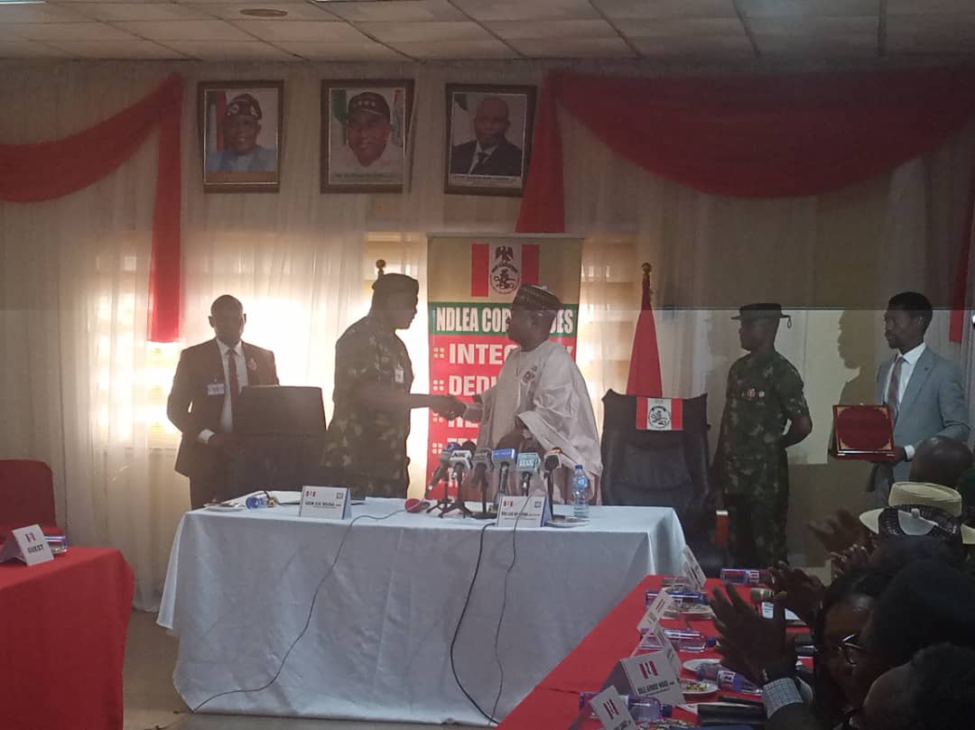 Chief of Defence Staff, NDLEA Chairman Unite Against Drug Menace