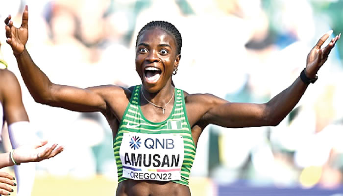Nigerian Sprinter Tobi Amusan Sets New African Women's Indoor Record in Boston