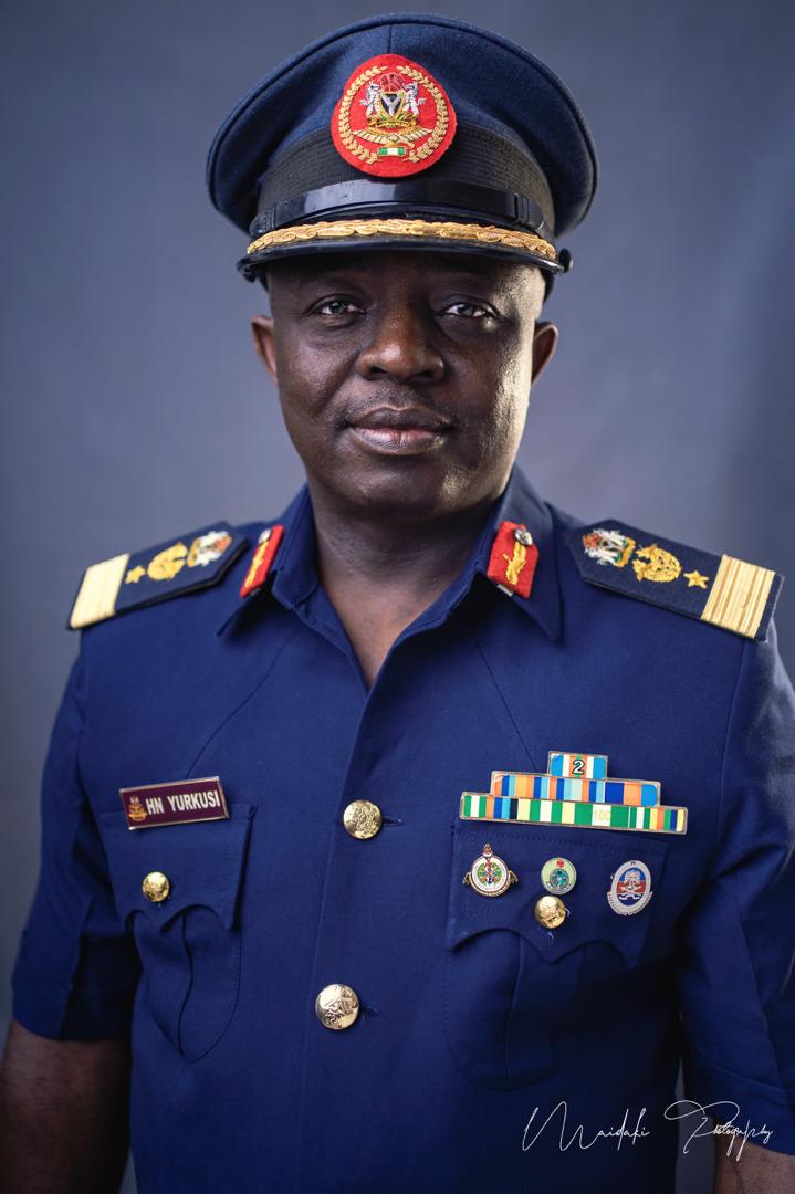 Gombe Governor Congratulates AVM Henry Yurkusi on his Promotion in Nigerian Air Force