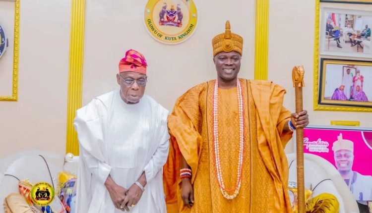 Olowu of Kuta Hails Obasanjo as Timeless Statesman