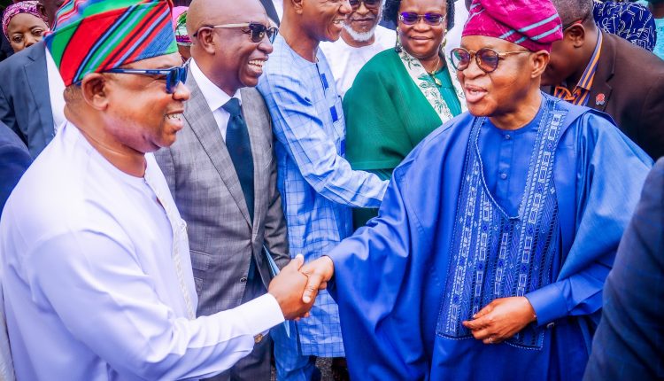 Oyetola Commissions Landmark Projects at NIWA