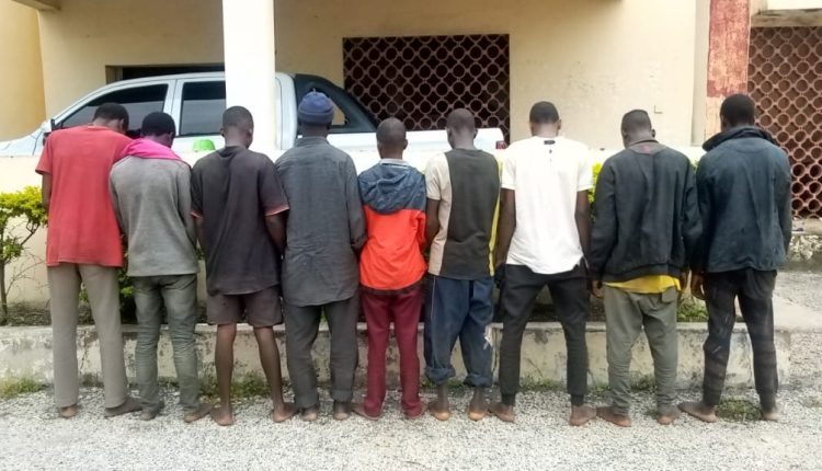 NSCDC nabs 11 suspects for vandalising railway sleepers in Bauchi