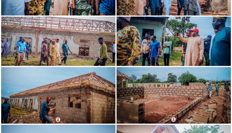Osun West: Sen Oyewumi Inspects Ongoing Reconstruction of School in Ode-Omu, Reiterates Commitment to Quality Education