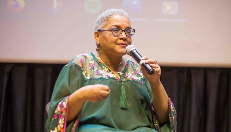 Aduke Gomez Honoured with Presidential Distinguished Service Award for Irish Abroad