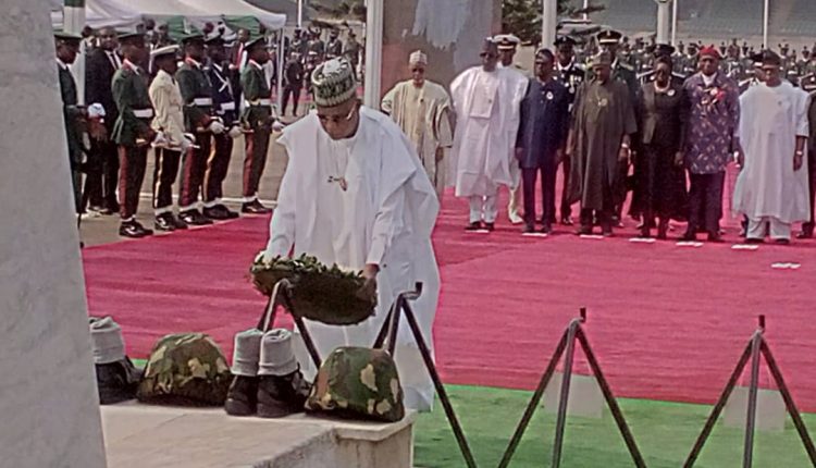 Armed Forces Remembrance Day: Shettima Leads Nation to Honour Fallen Heroes