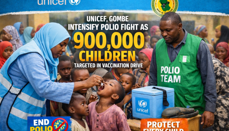 UNICEF Commends Gombe’s Commitment as State Steps Up Polio Vaccination
