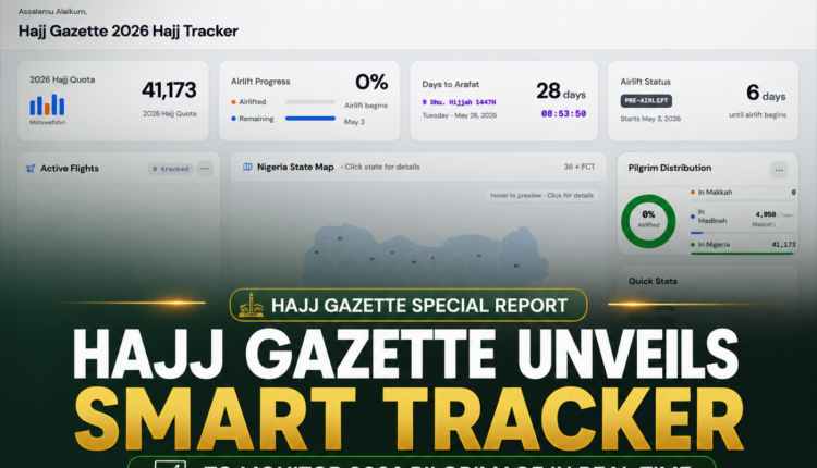 Hajj Gazette Unveils Smart Tracker to Monitor 2026 Pilgrimage in Real Time