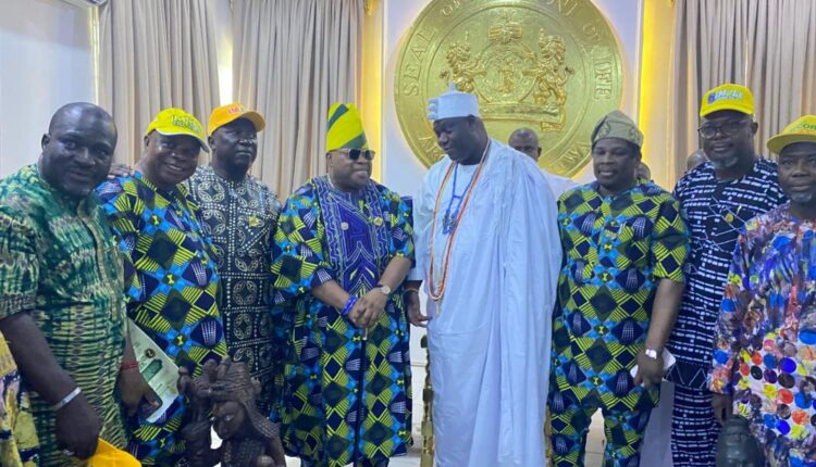 Ooni hosts Gov. Adeleke, urges faster completion of ongoing projects in Ile-Ife